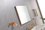 32x 24 Inch LED Mirror Bathroom Vanity Mirror with Back Light, Wall Mount Anti-Fog Memory Large Adjustable Vanity Mirror - as Pic