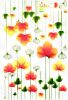 Dreamlike Floral - Wall Decals Stickers Appliques Home Dcor - HEMU-XY-1013