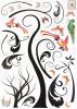 Flying Birds - Large Wall Decals Stickers Appliques Home Decor - HEMU-XS-055