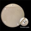 28" Wall Round Circle Mirror Bathroom Make Up Vanity Mirror - Golden - as Pic