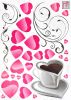 Coffee Love - Large Wall Decals Stickers Appliques Home Decor - HEMU-XS-057