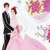 Just Married - Wall Decals Stickers Appliques Home Decor - HEMU-HL-992