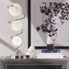 Luxurious Bedroom Table Lamp 1pc Sparkling Decorative Designer Home Decor Table Lamp, 3 Wire-Wrapped Balls Night Light Living Room - as Pic