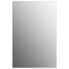 Wall Mirror 23.6"x15.7" Rectangular Glass - Silver