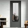 Black 47 x 14IN Door mirror - as Pic