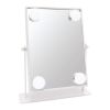 Slim L.E.D. Lighted Vanity Makeup Mirror - White