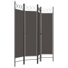 4-Panel Room Divider Anthracite 63"x70.9" - Anthracite