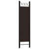 3-Panel Room Divider Brown 47.2"x70.9" - Brown