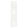 5-Panel Room Divider White 78.7"x70.9" Steel - White