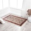 Stylish Classic Pattern Design Traditional Bordered Floral Filigree Area Rug - Beige|Ivory - 7'9" X 9'9"