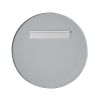 30inc Round mirror with matte black border - as Pic