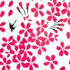 Falling Cherry Bloom - X-Large Wall Decals Stickers Appliques Home Decor - HEMU-HL-6813