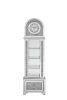 ACME Noralie GRANDFATHER CLOCK W/LED Mirrored & Faux Diamonds AC00353 - as Pic