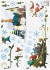 Snow World - Large Wall Decals Stickers Appliques Home Decor - HEMU-XS-035