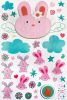 Lovely Rabbit - X-Large Wall Decals Stickers Appliques Home Decor - HEMU-HL-9809