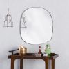 ( Don't Sell on Amazon;  Wayfair ) Asymmetrical Accent Wall Mounted Mirror Decorative Living Room Bedroom Entryway;  2 Sizes - S