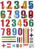 Lovely Arithmetic - Hemu Large Wall Decals Stickers Appliques Home Decor 19.7 BY 27.5 Inches - HEMU-TC-2173