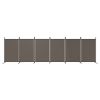 6-Panel Room Divider Anthracite 204.7"x70.9" Fabric - Anthracite