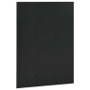 3-Panel Room Divider Black 47.2"x70.9" Steel - Black