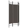 3-Panel Room Divider Anthracite 47.2"x70.9" - Anthracite