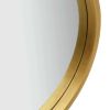 Wall Mirror with Strap 23.6" Gold - Gold