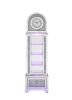 ACME Noralie GRANDFATHER CLOCK W/LED Mirrored & Faux Diamonds AC00353 - as Pic