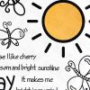 Forever Sunny - Wall Decals Stickers Appliques Home Decor - HEMU-LB-1822