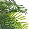 Artificial Cycas Palm with Pot 35.4" Green - Green