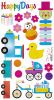 Clown Tour - Wall Decals Stickers Appliques Home Decor - HEMU-HL-1312