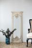 21.5" x 59" Full Length Mirror with Solid Wood Frame, Floor Mirror for Living Room Bedroom Entryway - as Pic