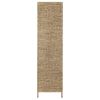 3-Panel Room Divider 45.7"x63" Water Hyacinth - Brown