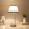 20-Inch Shelby Modern Craft Table Lamp w/ USB / Charging Station - as Pic