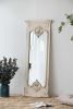 21.5" x 59" Full Length Mirror with Solid Wood Frame, Floor Mirror for Living Room Bedroom Entryway - as Pic