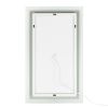 LED Lighted Bathroom Mirror, Horizontal/Vertical Wall Mounted Vanity Mirror with Light, Anti Fog, Dimmable Touch Sensor 5 Size - 40 x 24 Inch