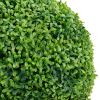 Artificial Boxwood Plant with Pot Ball Shaped Green 28" - Green