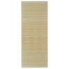 Rug Bamboo 39.4"x63" Natural - Brown