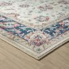 Stylish Classic Pattern Design Traditional Bordered Floral Filigree Area Rug - Ivory|Beige|Blue|Red - 9'-6" X 12'-9"