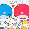 Dolphins Couple - Wall Decals Stickers Appliques Home Decor - HEMU-LB-1645