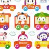 Happy Train - Wall Decals Stickers Appliques Home Decor - HEMU-SH-829