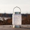 Allsop Home Garden 32408 Cylinder Boater's Glass Solar Lantern - Allsop Home & Garden