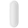 LED Bathroom Mirror 15.7"x5.9" Oval - Transparent