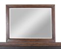 Bridgevine Home Branson Mirror, No Assembly Required, Rustic Buckeye Finish - as Pic