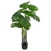 Indoor Outdoor Decorative Accessories Artificial Areca Palm Decorative Silk Tree - Green - 4 Ft