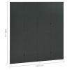 4-Panel Room Divider Anthracite 63"x70.9" Steel - Anthracite