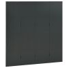 4-Panel Room Divider Anthracite 63"x70.9" Steel - Anthracite