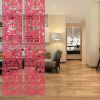 Room Divider Panels, 12/24 Pcs - Red - 24 PCS