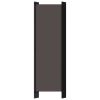 5-Panel Room Divider Anthracite 98.4"x70.9" - Anthracite