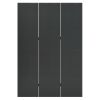 3-Panel Room Divider Anthracite 47.2"x70.9" Steel - Anthracite