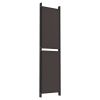 6-Panel Room Divider Brown 118.1"x78.7" Fabric - Brown