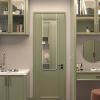 Silver 47 x 14IN Door mirror - as Pic